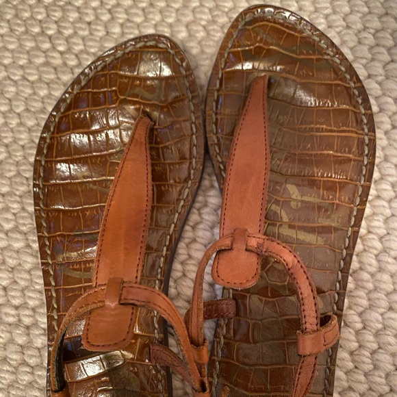Sam Edelman Gigi Thong Sandal Saddle Leather - Picture 5 of 6